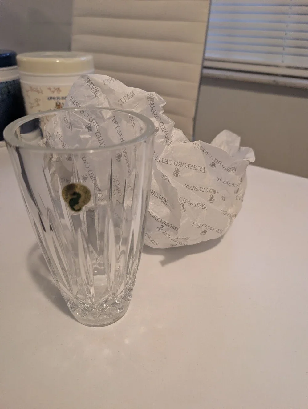 Waterford Crystal Lismore 7 Inch Vase